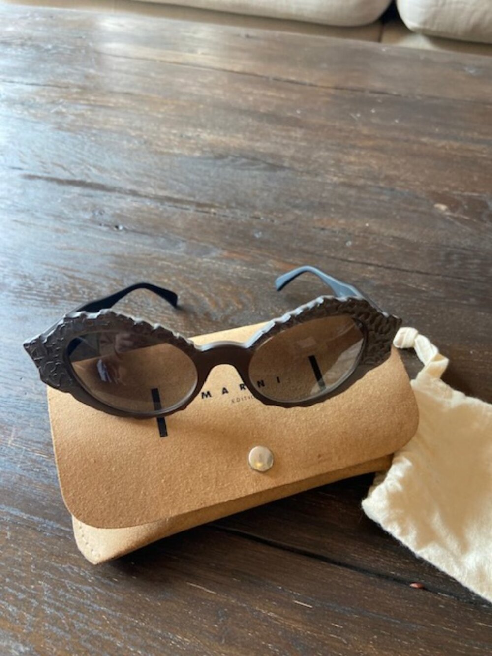 Marni Cat-Eye Gradient Sunglasses